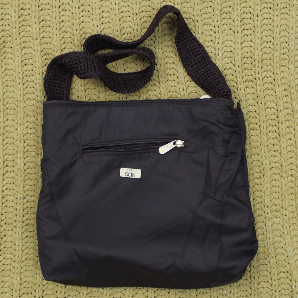 ⬇️$30 The Sak Dark Brown Crochet (Bag) Purse - Picture 11 of 14